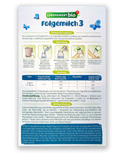 Load image into Gallery viewer, Lebenswert Folgemilch Stage 3 Organic Toddler Formula